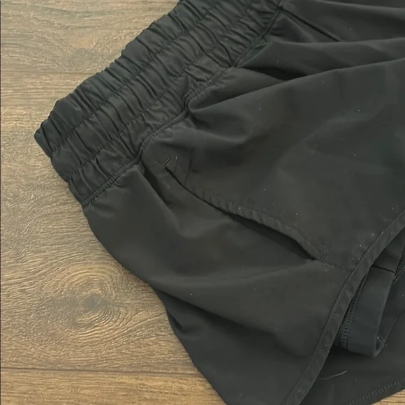 Aerie Black Athletic Shorts with Moisture-Wicking Fabric with Pockets - Picture 4 of 4